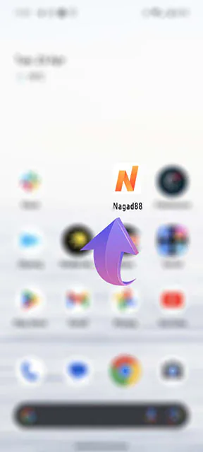 Launch the app by clicking on the Nagad88 icon